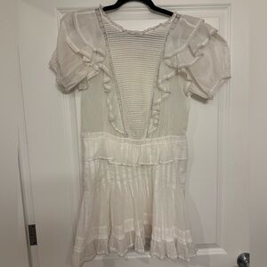 Isabel Marant Etoile white dress